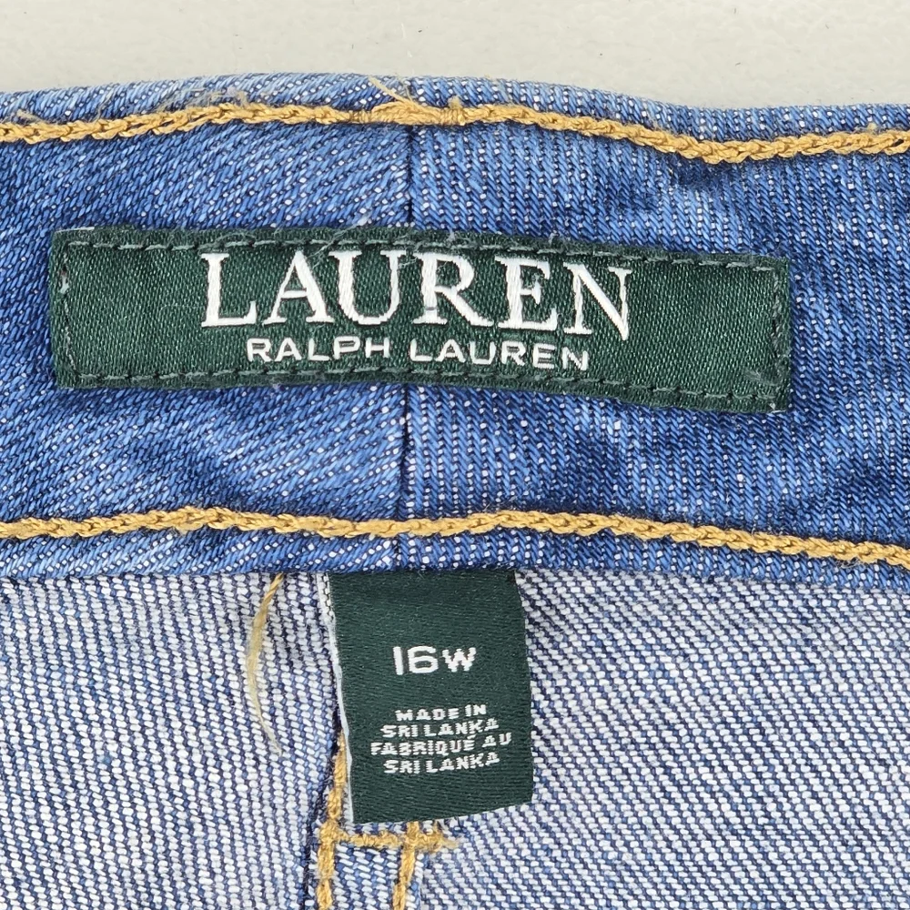 Lauren Ralph Lauren Premier Straight High Rise Jeans Women’s Size 16W